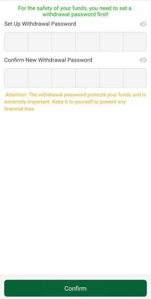 Withdraw